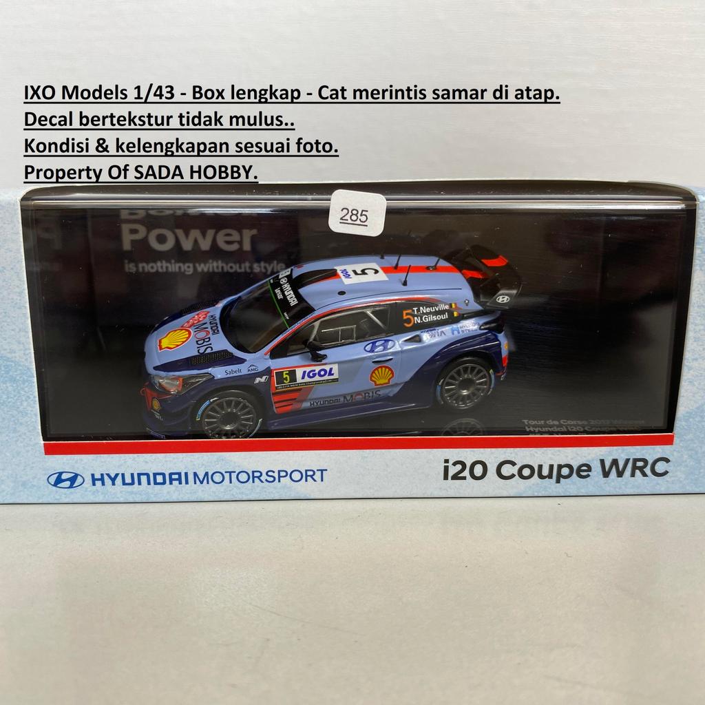 IXO Models 1/43 Hyundai i20 Coupe WRC 2017 Rallye Tour de Corse Winner