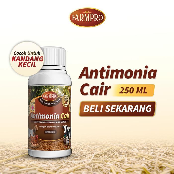 Farmpro Antimonia Cair Penghilang Bau Kandang Ayam, Bebek, Sapi, Kambing dan Pembasmi Lalat Obat Lal