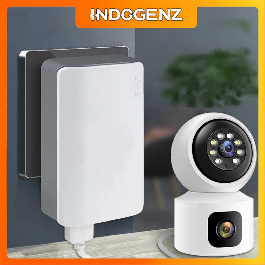 Portable Mini UPS  Adaptor UPS Backup CCTV Router Alarm