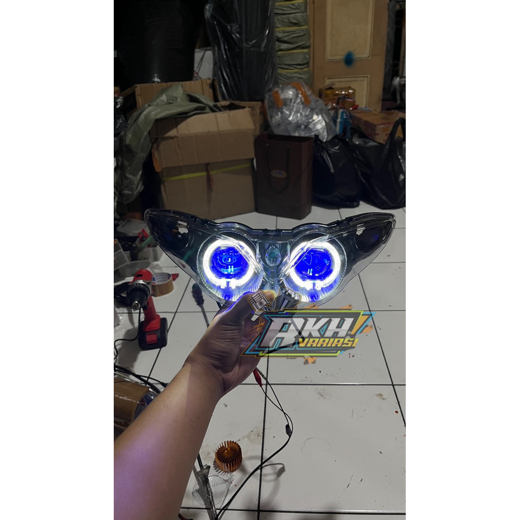 biled fullset jupiter z new jupiter burhan lampu depan jupiter burhan fullset biled proji 2,5 in tin