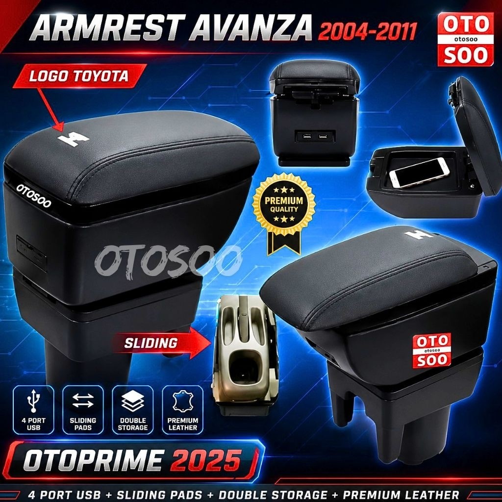 ARMREST AVANZA XENIA 2004-2011-armrest Console box Avanza Xenia 2004-2011- Otosoo indonesia 1310L