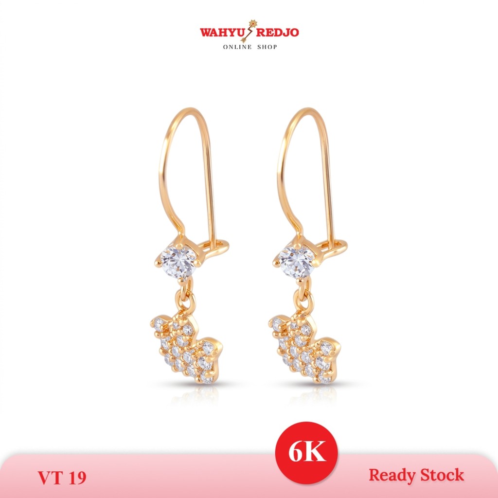 WAHYU REDJO - ANTING EMAS 6K  MODEL GONDEL MAHKOTA TIMELESS & DAILYWEAR (NON PMR)