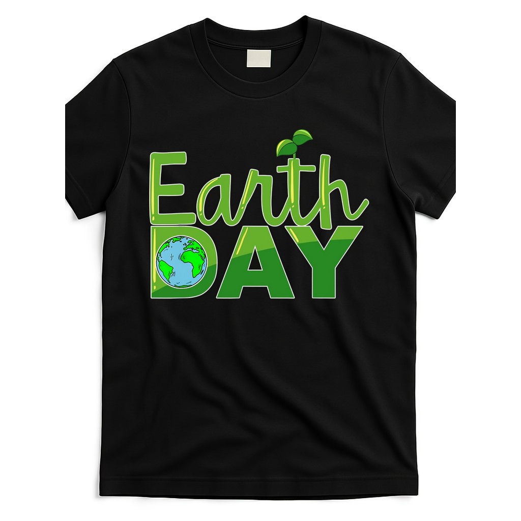 Kaos Hari Bumi Selamatkan Planet - Unisex Katun Lembut Adem, Desain Berkualitas, Hadiah Bermakna (Bi