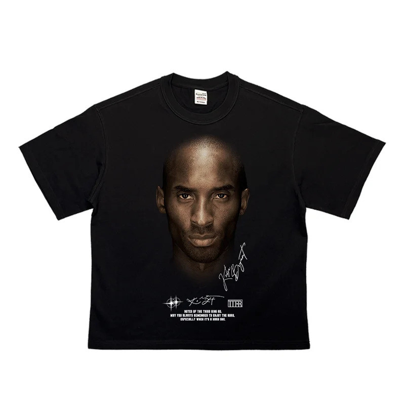 Kaos Basket Amerika T-shirt Longgar Merek Tide NBA Bintang Avatar Cetak Lengan Pendek High Street 20