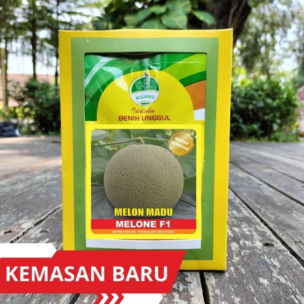 Benih SP Melon MELONE isi 50 Biji Bibit Cap Kujang Small Pouch