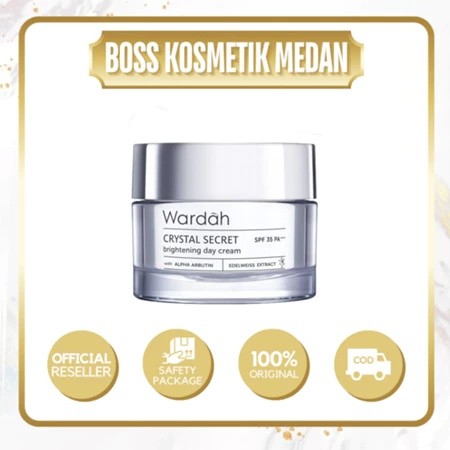 WARDAH White Crystal Secret Series ( Day/ Night/ Eye Cream/ Essence/ Facial Wash/ Exfoliating/ Mask/