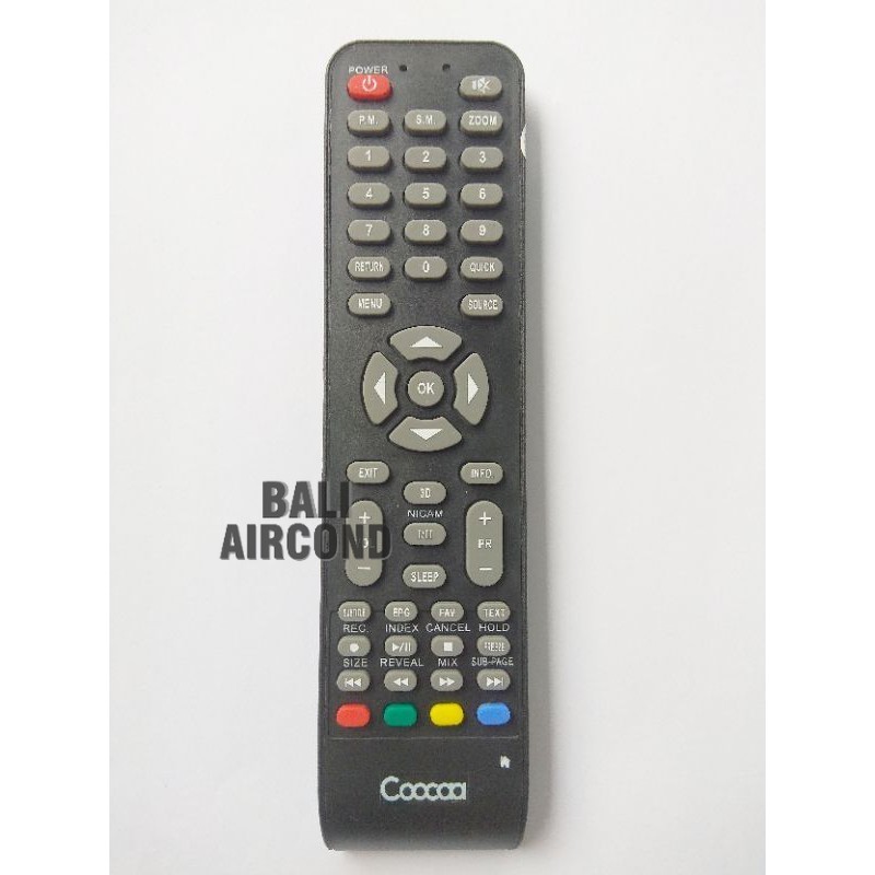REMOTE TV COOCAA LCD CCA3 LED 32E3000 40D5A 19E88 40D3A 24CTD2000 LANGSUNG PAKAI