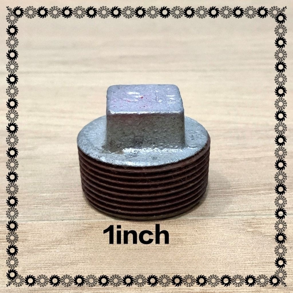 dop drat besi 1inch,plug drat besi