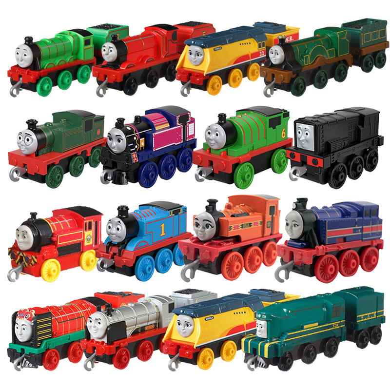 Original Thomas and Friends Trackmaster Alloy Train Thomas Edd Nia Merlin Hook Connection Train Toy 