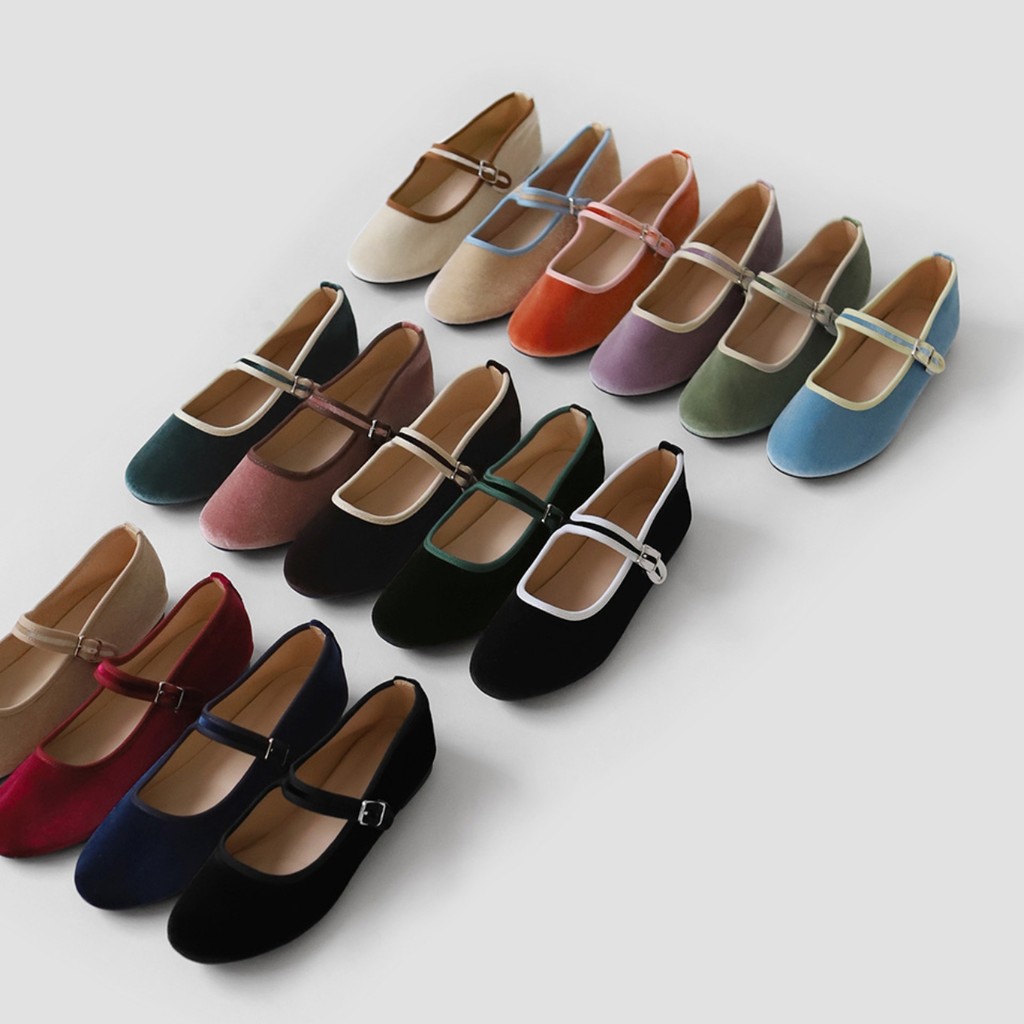 SAPPUN Amila Maryjane Flats (1cm) - Flats Shoes Wanita