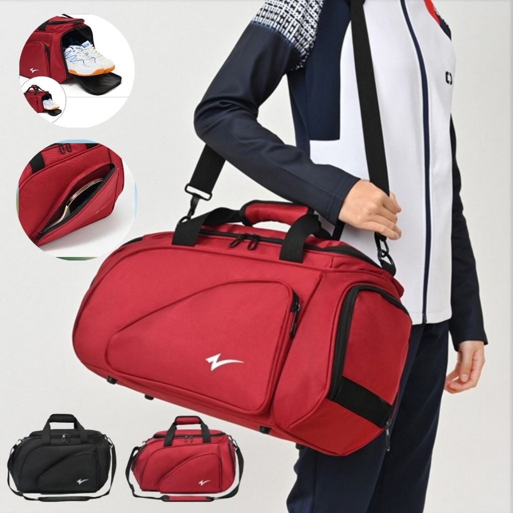 Tas Olahraga Pingpong Tenis meja Nylon Polyester High Quality Profesional bag - Tas selempang unisex