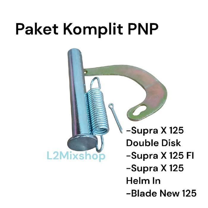 Paket As Padat Per Tapal Klip Standar Tengah Cocok Untuk Motor Honda Supra X 125 DD, Supra X 125 FI,