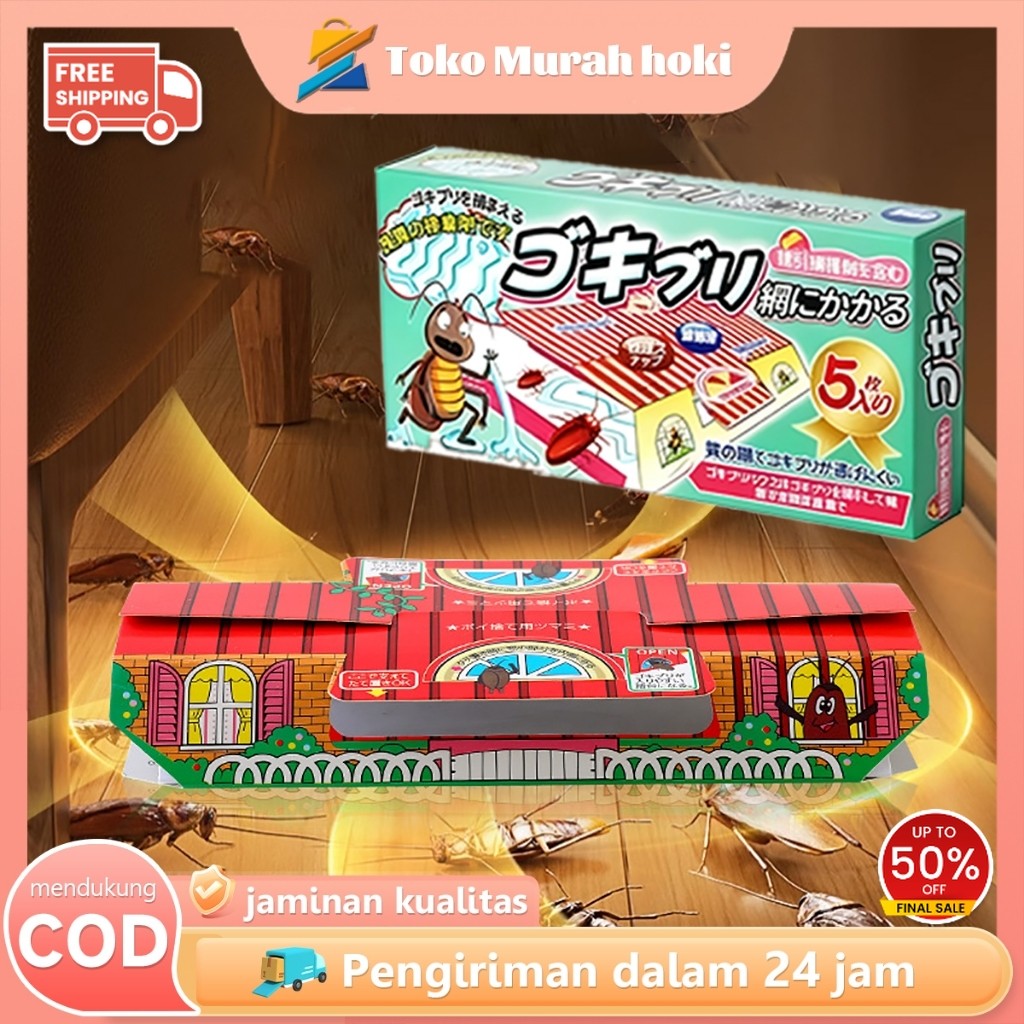 Jebakan Kecoa Lem Perangkap Kecoa Cicak Pembasmi Kecoa Ampuh Obat Racun Kecoa Rumah Mobil