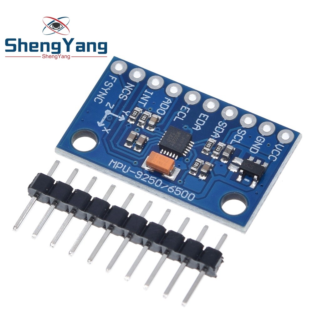 1Set SPI IIC/I2C GY-9250 MPU 9250 MPU-9250 Sensor Board Module MPU9250 3-5V Power