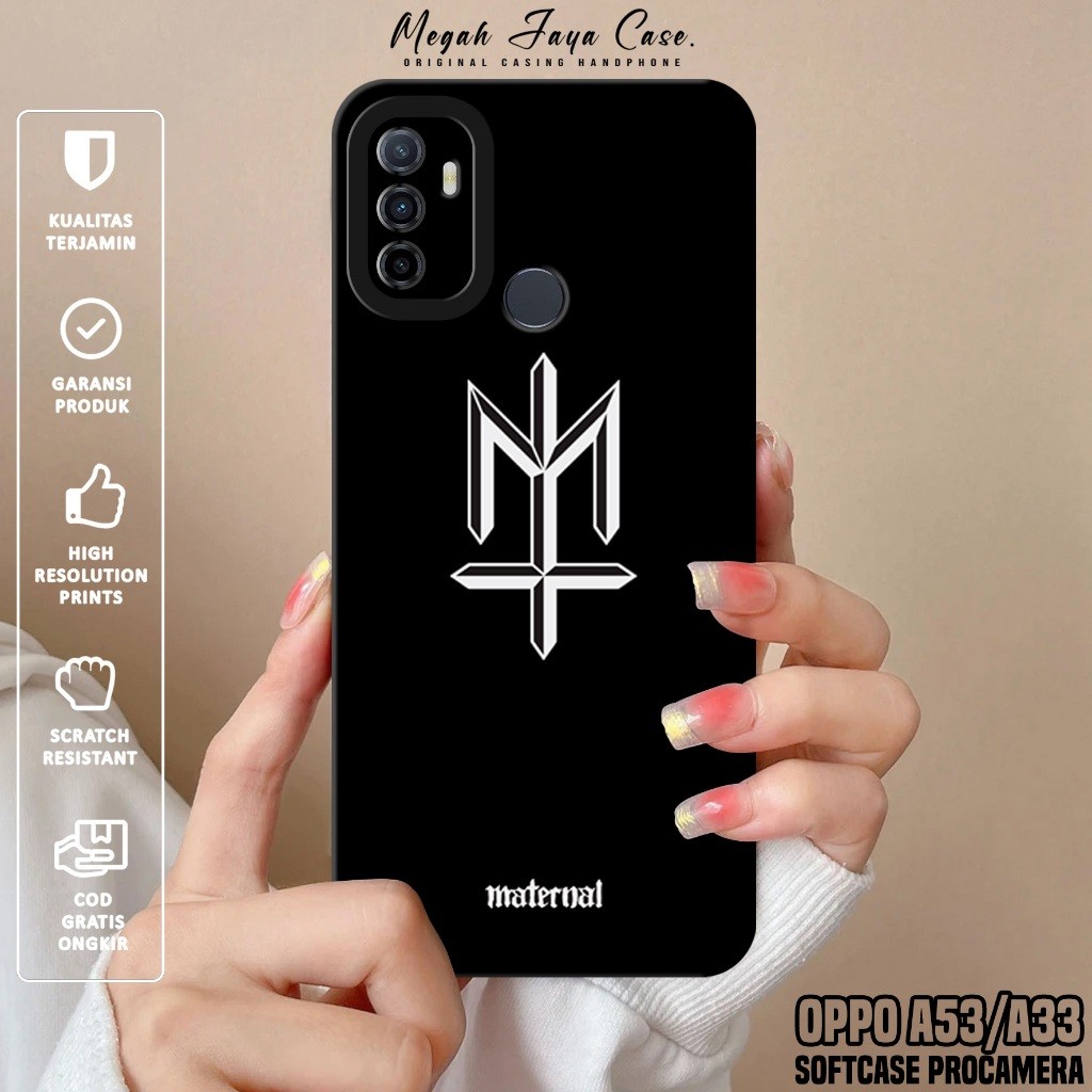 Case OPPO A53 / OPPO A33 - Softcase Hp OPPO A53 / OPPO A33 Motif MTRNL - Silikon Hp OPPO A53 - Casin