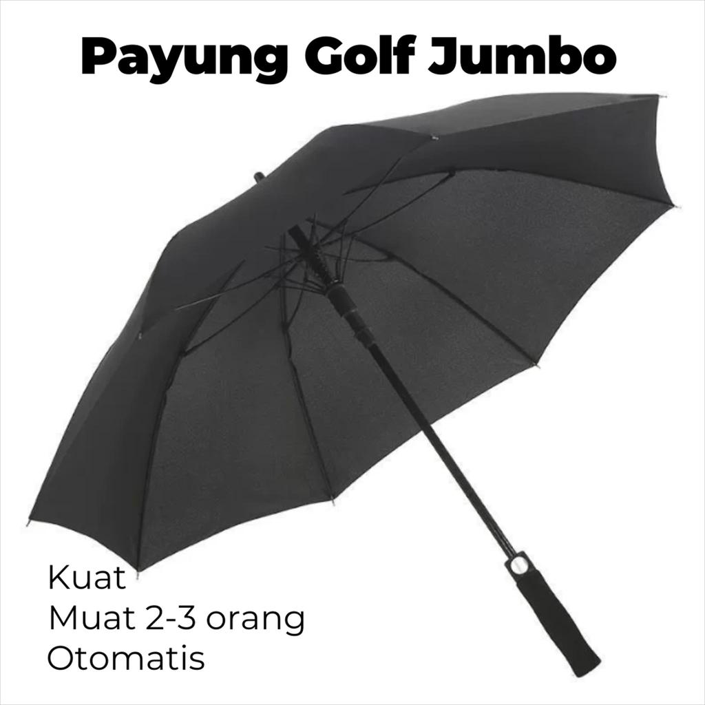 NEW Payung Golf Otomatis Payung Jumbo Payung Golf Payung Otomatis Payung Besar Payung Premium