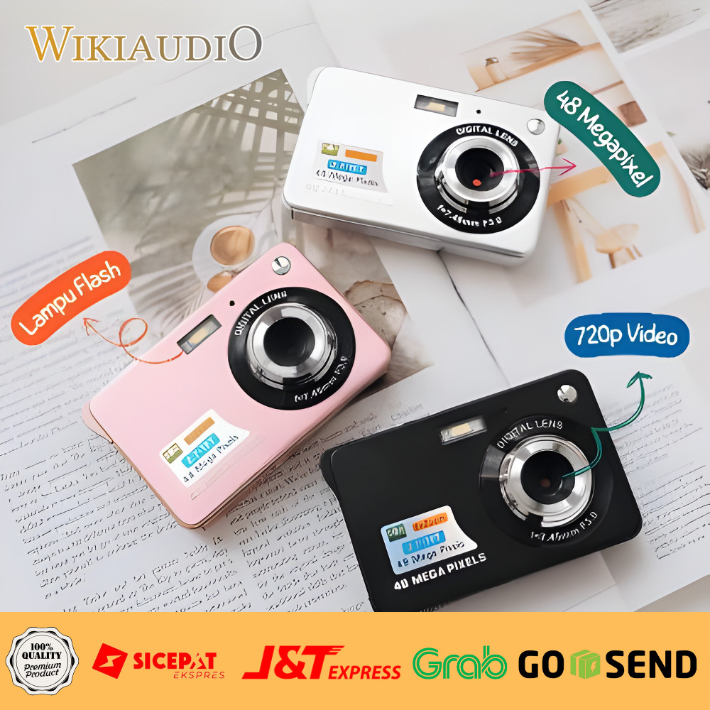 NIJI i20 Digital Camera Digicam Kamera Pocket 48MP