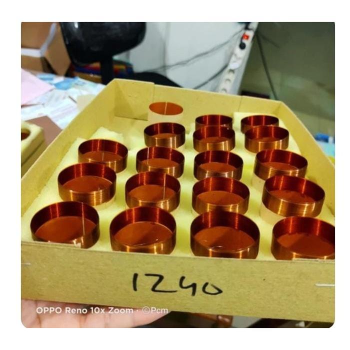 RD6533 spul spool speaker acr pro 1240 hw 12 inch 12inch 12in in 12" 45.5mm by PCM LTC GLODOK