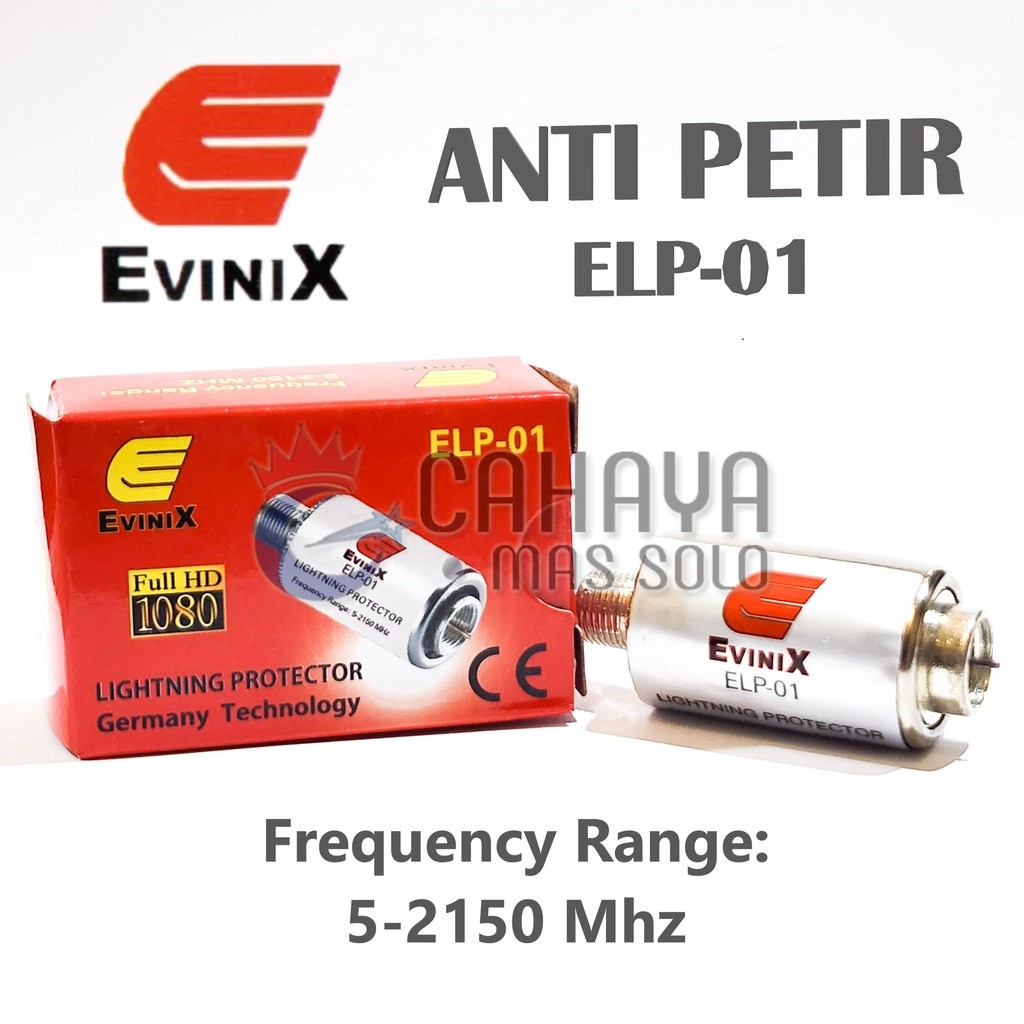 TERLARIS Anti Petir Skyview Penangkal untuk STB Parabola LNB Receiver TV Antena Set Top Box Decoder