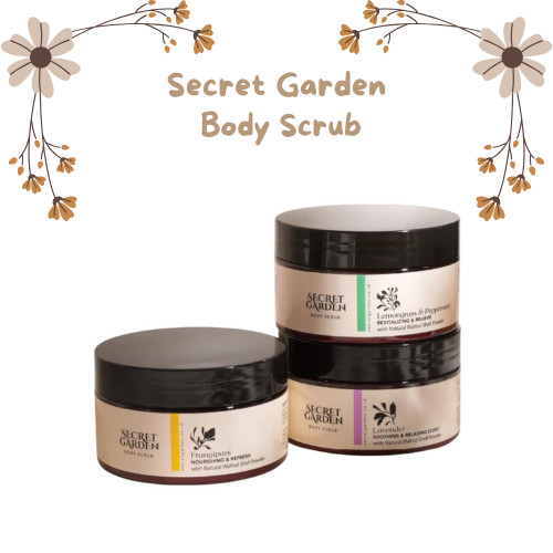 Secret Garden Body Scrub 200ml/Lulur Mandi