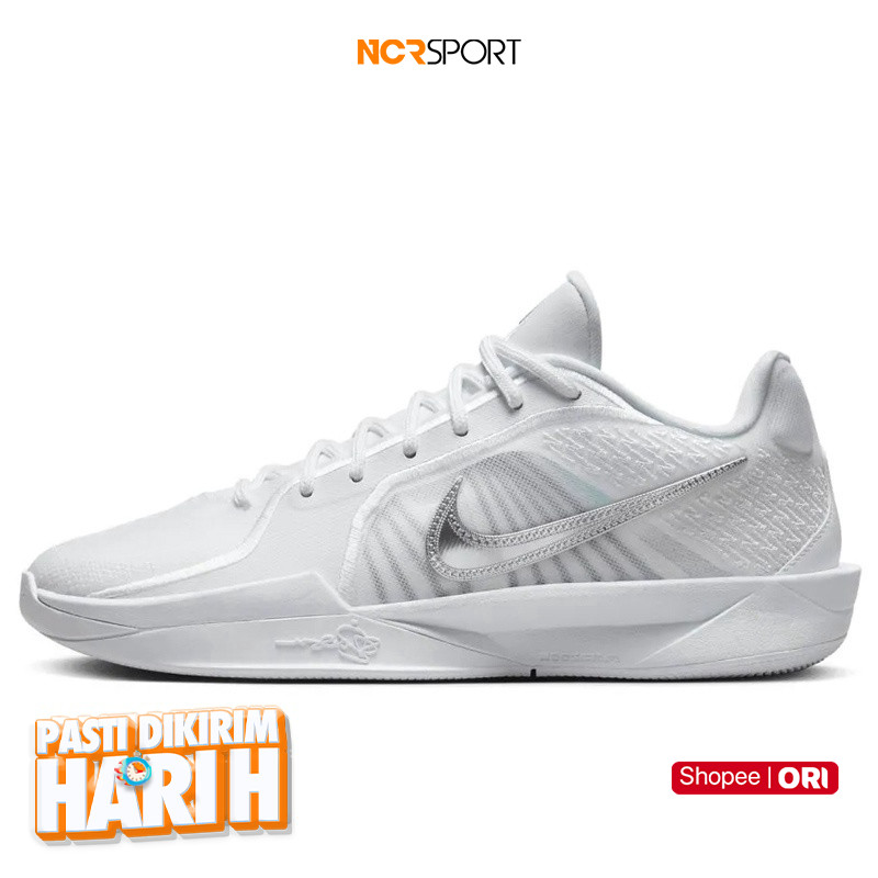 NCR SPORT Sepatu Basket Wanita Nike Wmns Sabrina 2 White Noise Original Fz1517-101