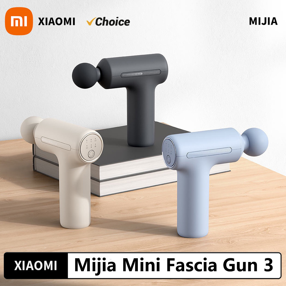 XIAOMI Mijia Mini Fascia Gun 3 Portable Muscle Massage Gun Thrust Brushless Silent Motor 3 Massager 