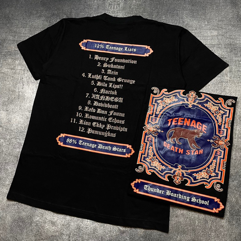 Kemeja TEENAGE DEATH STAR - Merchandise Resmi CARPET