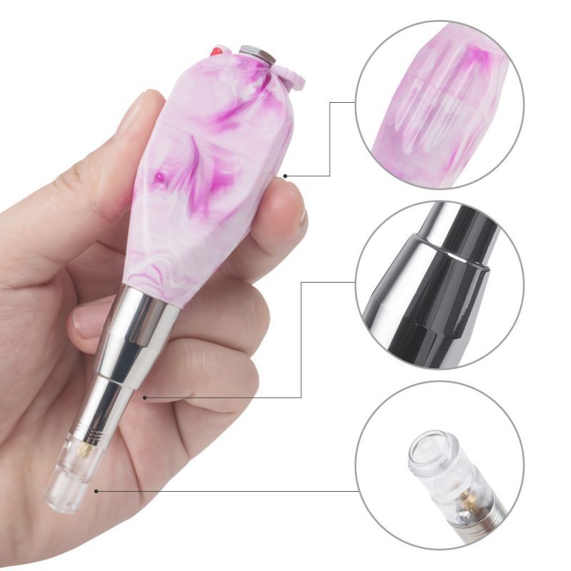 READY Mesin Sulam Ombre Brows Mesin Sulam Alis Wireless Powder Tattoo Alis Bibir Eyeliner