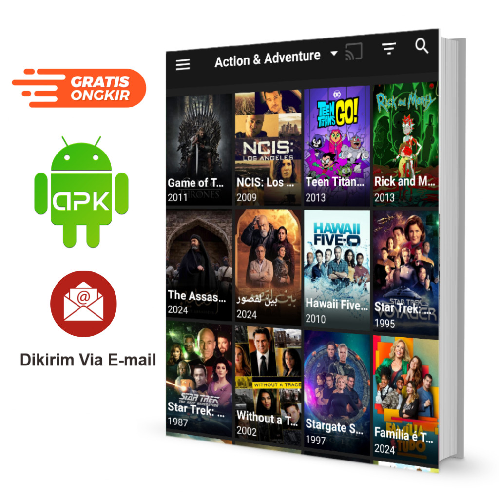 Nonton Film Baru dan serial TV bee Premium Support Android TV STB