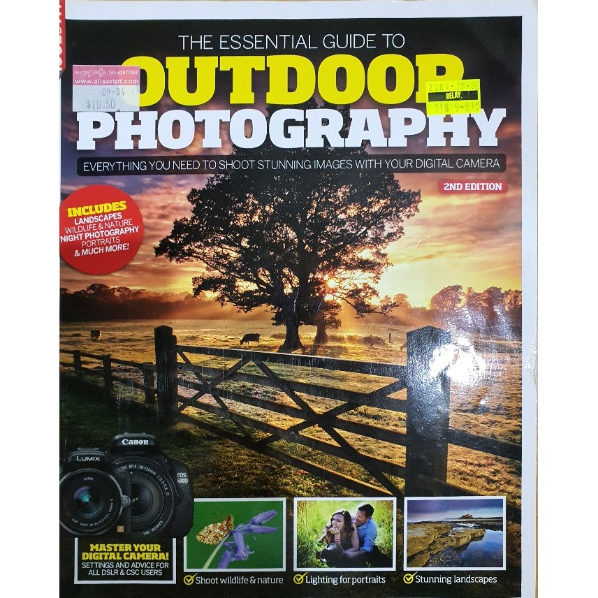 Buku Fotografi Outdoor - The Essential Guide to Outdoor Photography 2nd Edition (Buku Bekas Import O