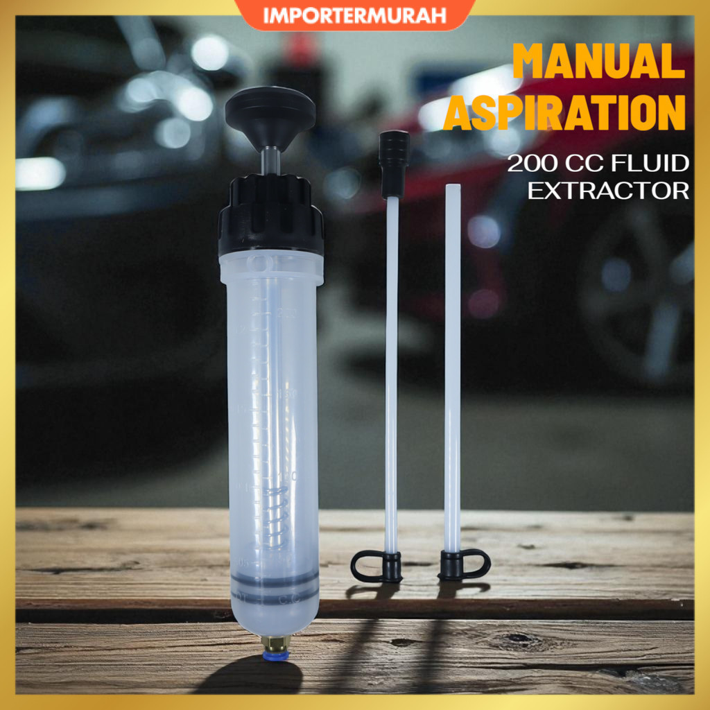 Pompa Tangan Transfer Oli Bensin Mobil Extractor 200ml - NC25