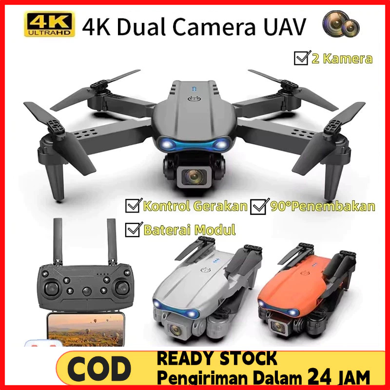 Drone E88PRO/ E99 PRO 4k HD Kamera Shoot Original Indoor Outdoor Drone Mini RC 4K HD Camera Drone As