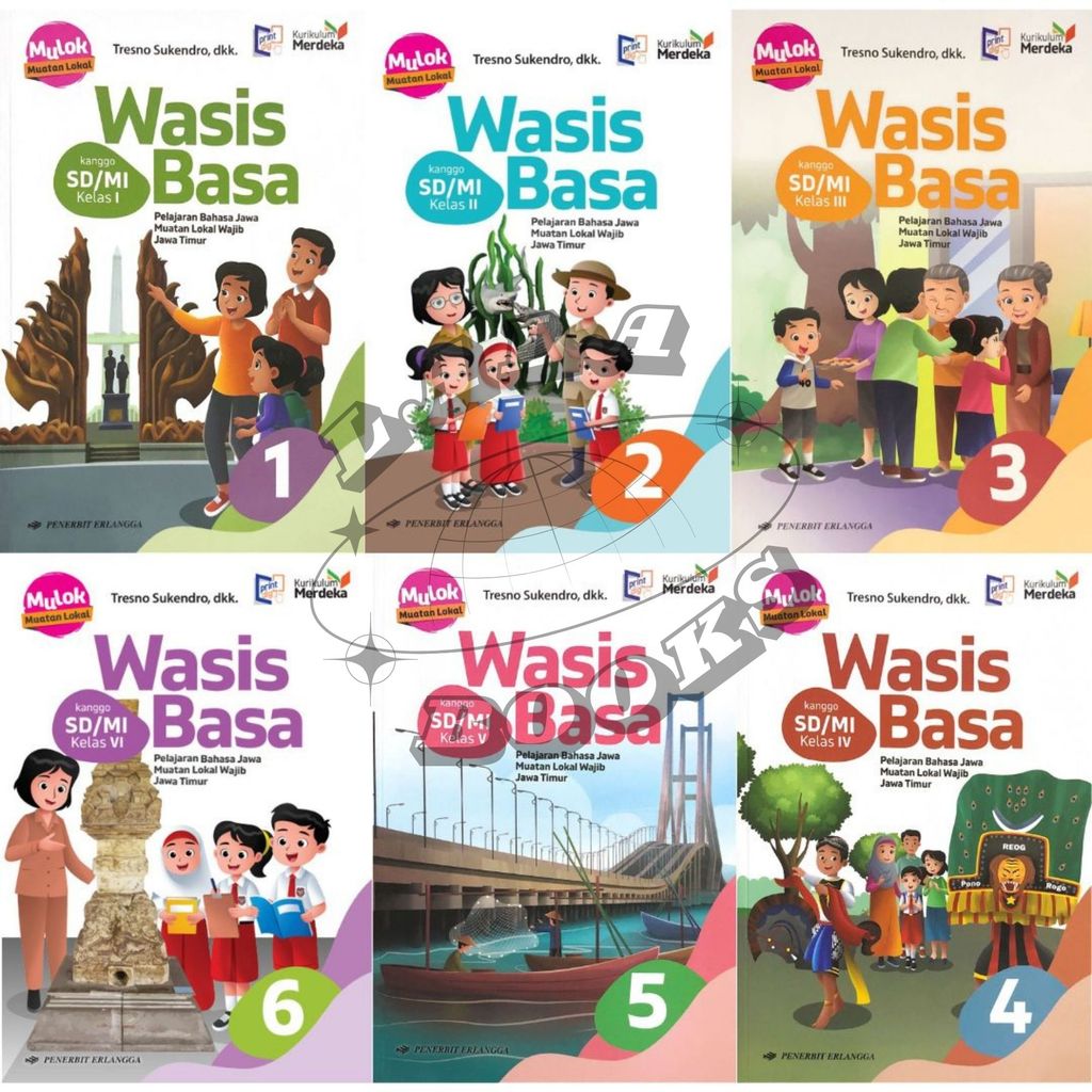 LaLa Books - Wasis Basa Kelas 1 2 3 4 5 6 SD MI Kurikulum Merdeka