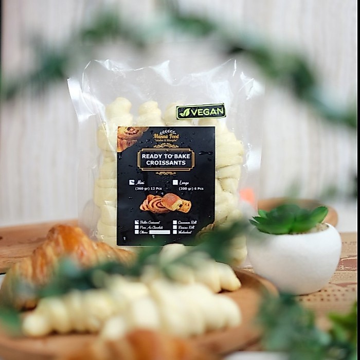 Mini Frozen Vegan Croissant isi 12 pcs