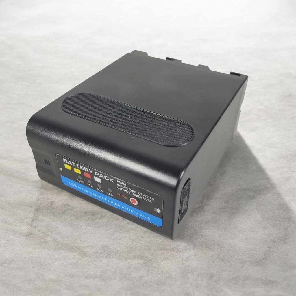 YUBOLI Baterai Kamera Sony Replacement HXR PXW NEX DSR CCD 13400mAh - NP-F990