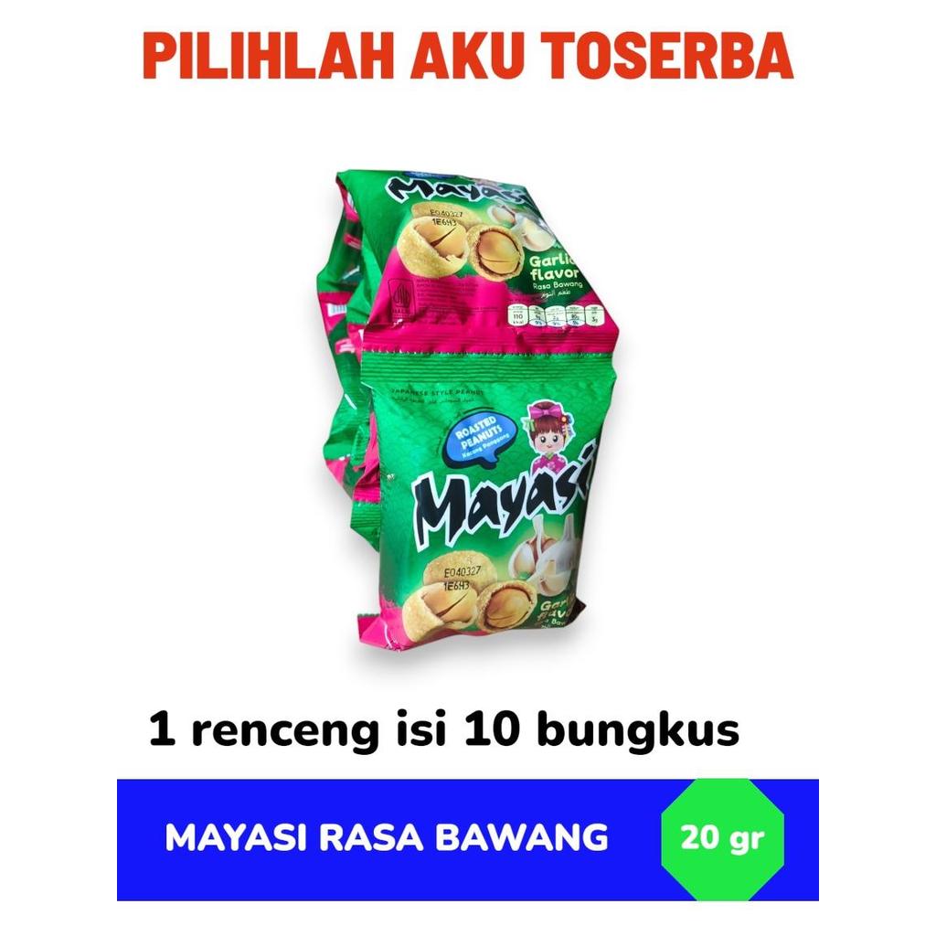 Mayasi Kacang Ayam Bawang - ( HARGA 1 Renceng )