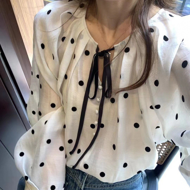 LATUS Blouse Atasan Wanita Lengan Panjang