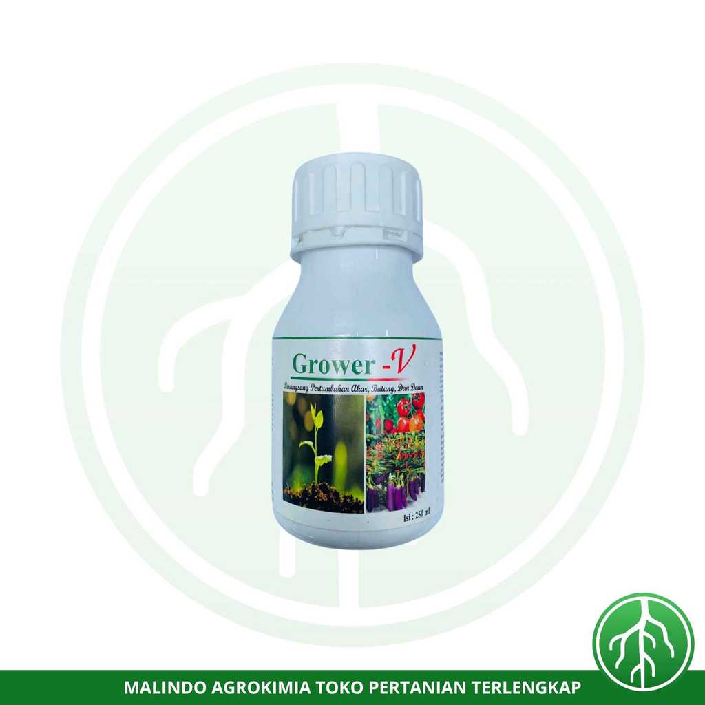Pupuk Perangsang Pertumbuhan Akar Batang dan Daun GROWER V 250ml