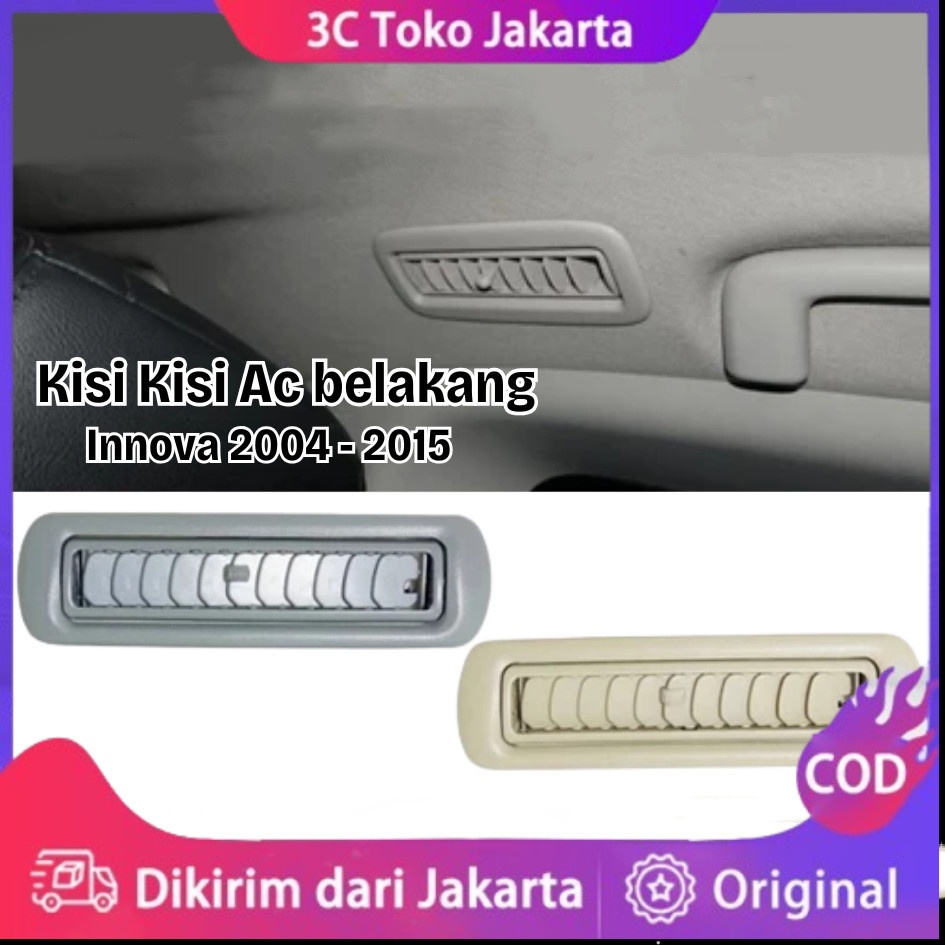 Kisi Kisi AC Belakang Plafon Innova 2005-2015 ORIGINAL Grill Kisi kisi AC Plafon Belakang Innova
