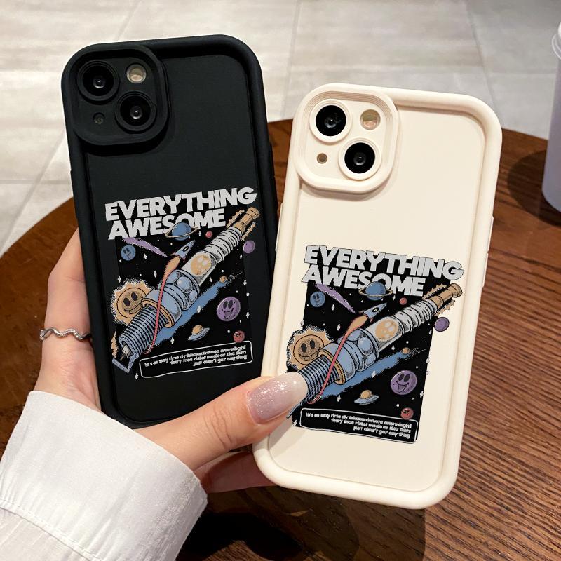 Casing For Redmi Case Note 14 4G 5G Pro 5 Plus 6 6A 8 8A Dual Turbo 4 Silicon Unik Orbit Roket Shock