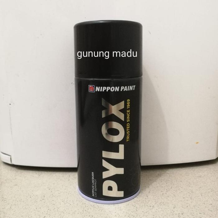 PYLOX HITAM KILAP / DOFF / CLEAR / PUTIH / CAT SEMPROT SPRAY - Putih KILAP
