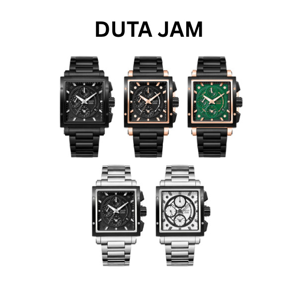 JAM TANGAN PRIA ALEXANDRE CHRISTIE AC 6182 AC6182 GCB STAINLESS STRAP