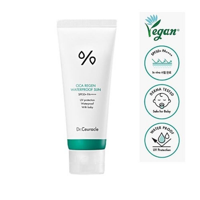 Dr Ceuracle Cica Regen Waterproof Sun SPF50+ PA++++ 100ml