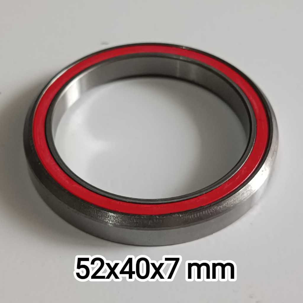 Foto Bearing Headset 52 Taper Taperred untuk service 45 derajat 52mm 52x40x7 mm Sepeda Bike