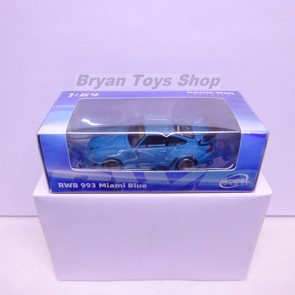 Model Model MM64-RWB993-005 1/64 RWB 993 Miami Blue