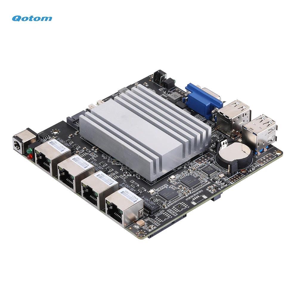 Nano ITX Motherboard with Pentium N3540 Processor onboard Quad Core 216 GHz VGA 4x Gigabit LAN VPN R