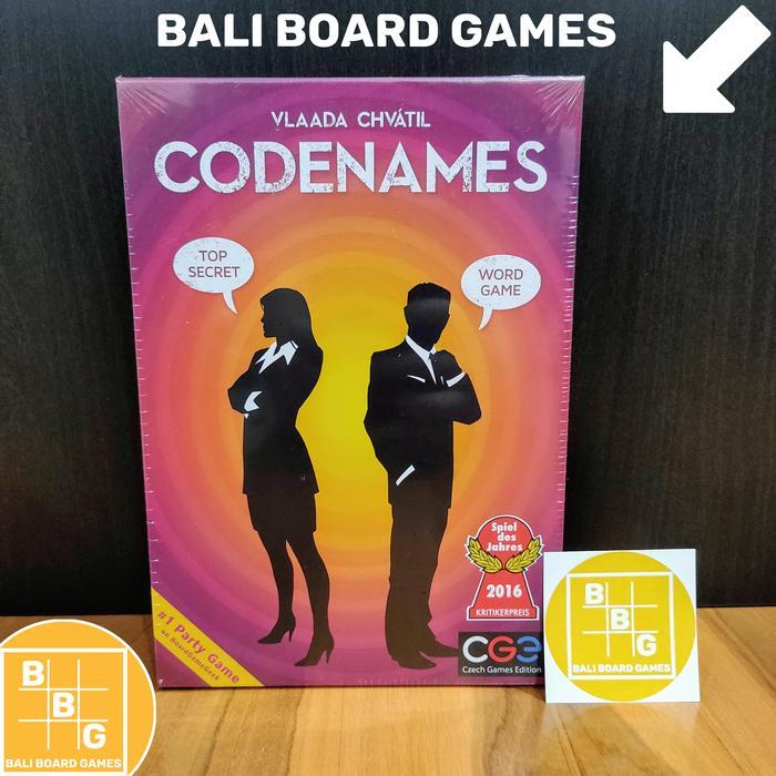 Codenames Board Game - Original - BaliBoardGames - BBG - Regular