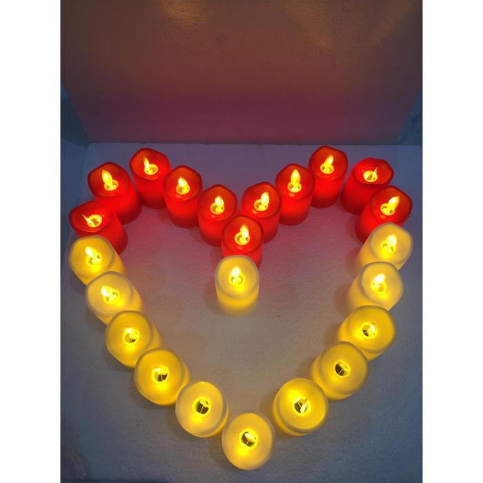 Lilin Lampu LED Smokeless Sumbu Goyang /Tinggi 7cm-Lilin Led-Lilin Elektrik-Lampu led-Lampu Murah - 