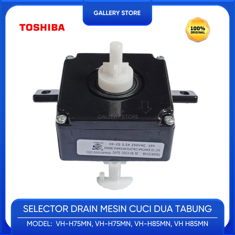 SWITCH SELECTOR DRAIN MESIN CUCI 2 TABUNG TOSHIBA VH-H75MN VH H75MN VH-H85MN VH H85MN VH-H95MN