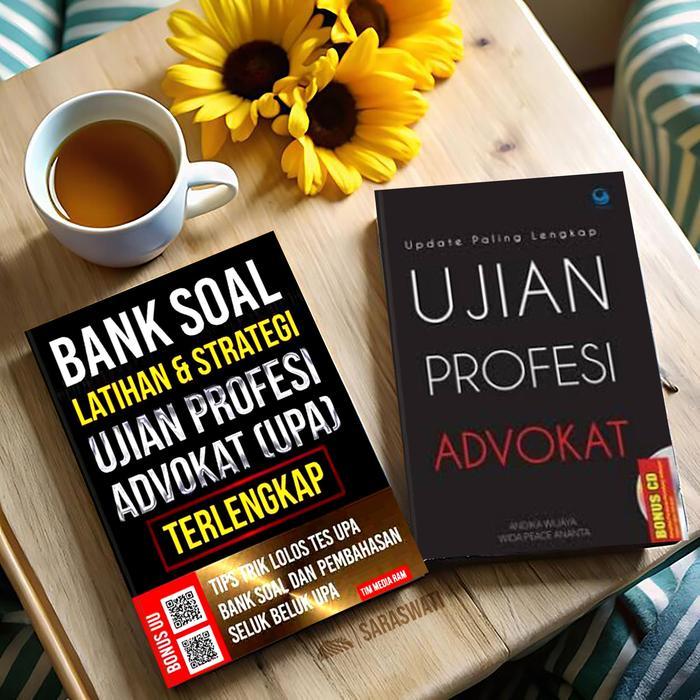 (Paket 2 Buku) Bank Soal Latihan Ujian Profesi Advokat (UPA) dan Ujian Profesi advokat | Buku Persia